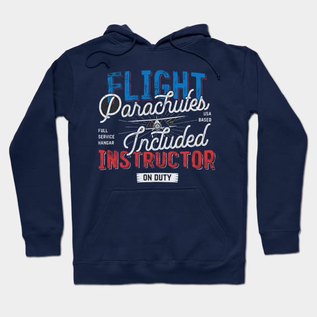 Flight instructor Hoodie by FunnyHedgehog